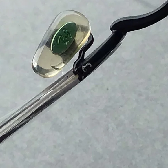 Ray Ban Teen Half Rim Square Silver and Black Eyeglasses RB 6154 Frames - Picture 12 of 12